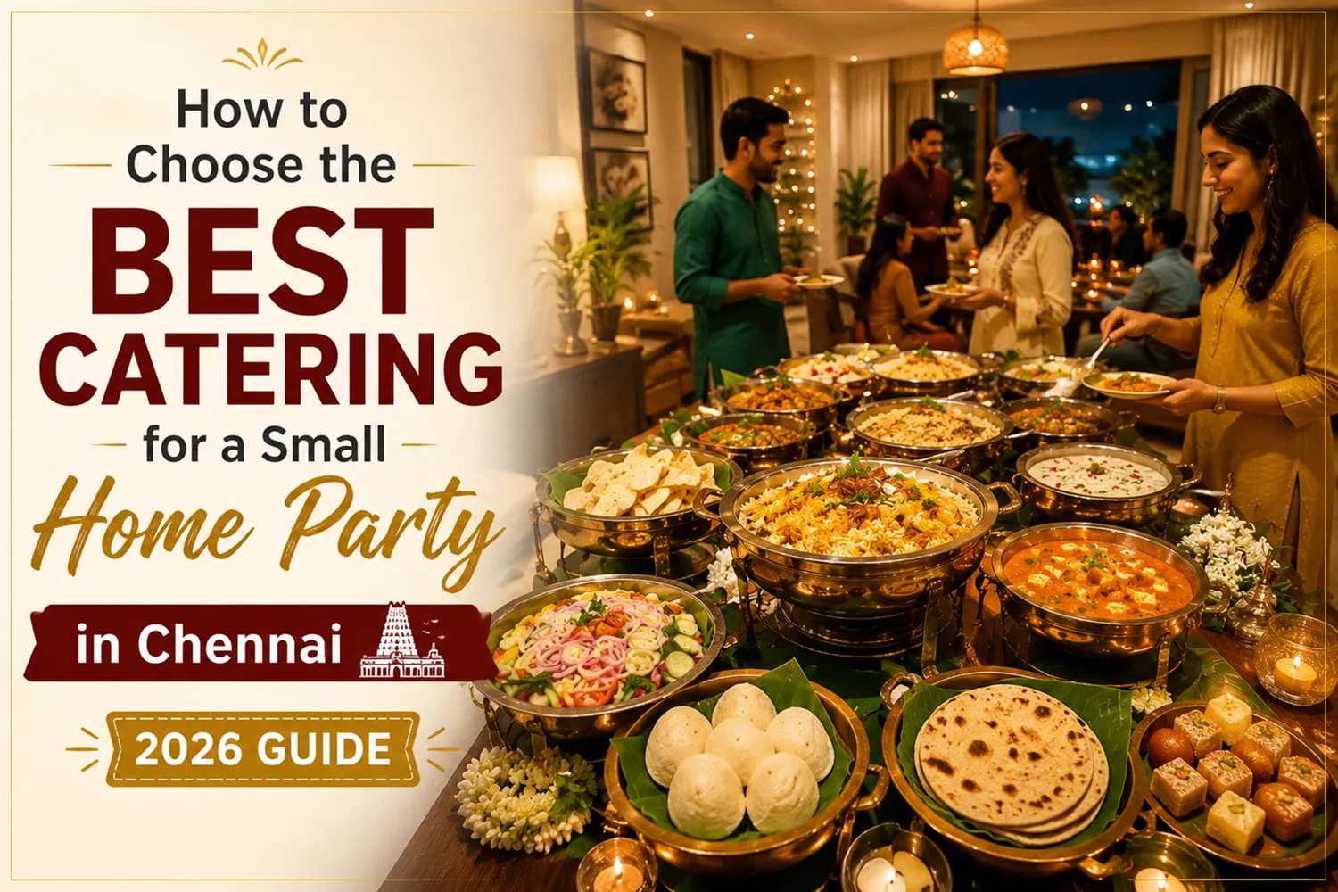 small home party catering service in Chennai